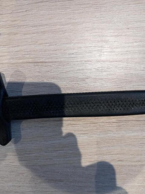 MORS VERDUN DOUBLE BRISURE ALLIAGE + RENES CAOUTCHOU NOIRES