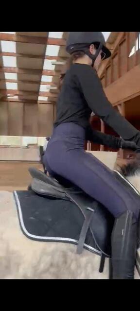 Tapis Equithème noir avec liserais argentés