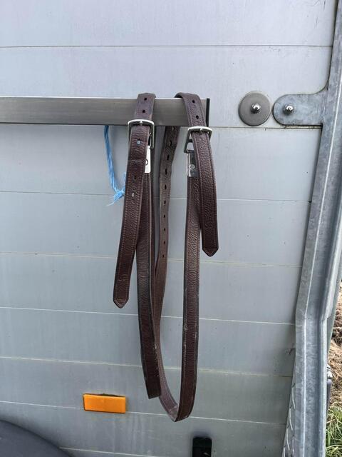 Étrivières Bates Saddles marrons taille 160
