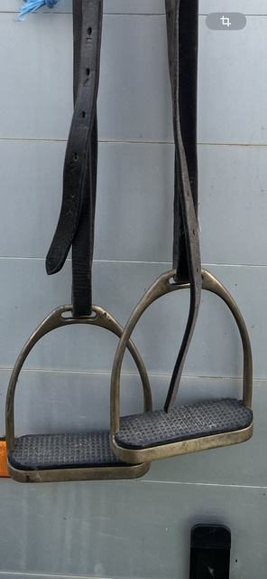 Étriers dorés Harry’s horse taille enfant