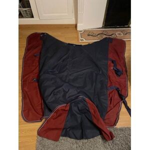 Couverture bordeaux/marine en taille 155 en 450g