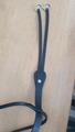 Martingale à anneaux cuir noir marque Canter