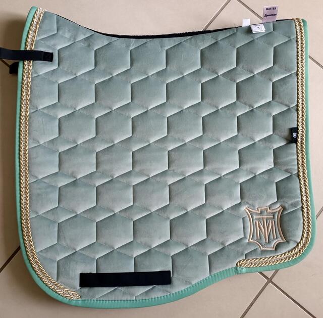 Tapis Mattes Velour Jade et Strass