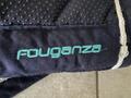 tapis bleu marine et turquoise fouganza