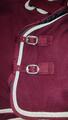 Couverture cheval bordeaux