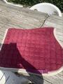 Tapis + bonnet bordeaux