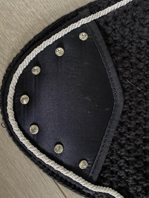 bonnet bleu marine taille cheval