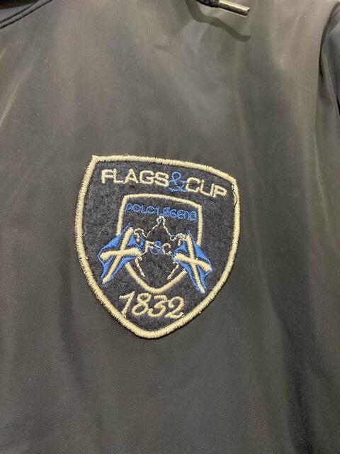 veste Flags and Cup noire et bleue