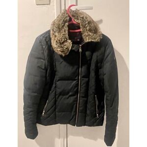 Manteau Kingsland noir col mouton taille S