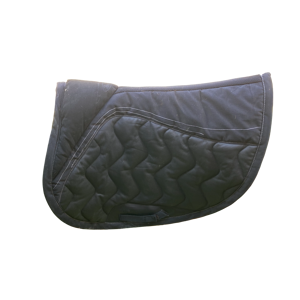 Tapis noir rembourré
