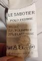 Polo de concours femme LE SABOTIER