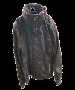 Veste imperméable cou montant