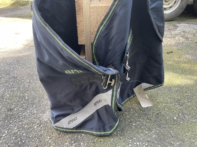 Couverture imperméable horseware avec couvre cou