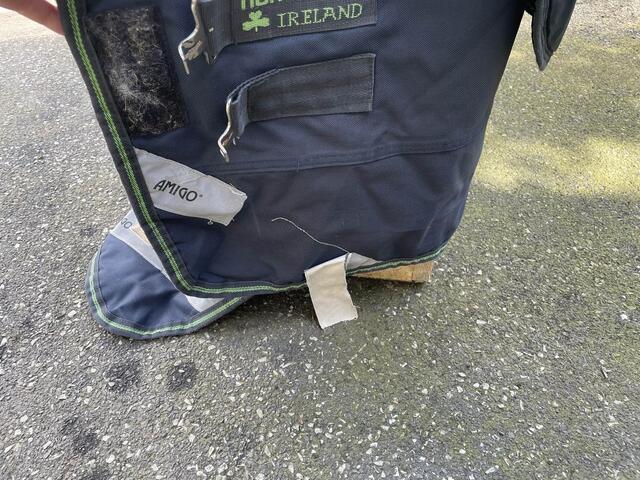 Couverture imperméable horseware avec couvre cou