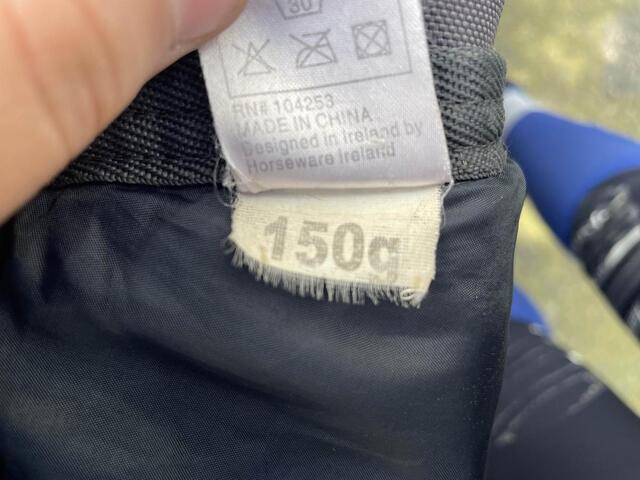 Couverture imperméable horseware avec couvre cou