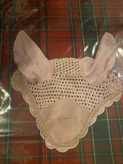 bonnet rose claire taille poney