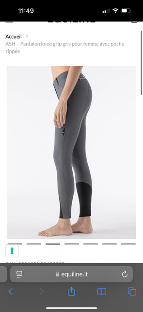 Pantalon equiline femme