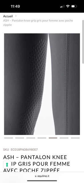 Pantalon equiline femme