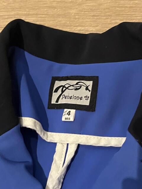 veste Pénélope bleu roi