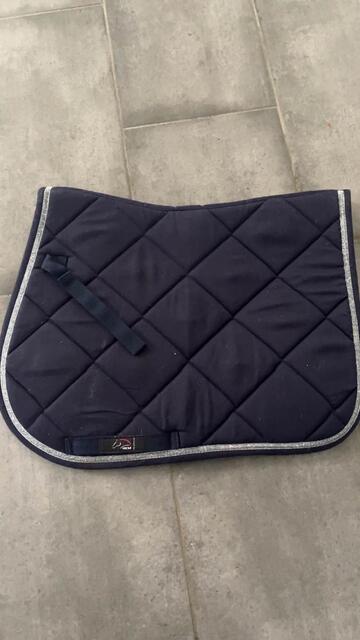 tapis de selle bleu nuit