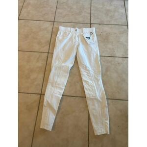 Pantalon Performance Carla Blanc/Bleu - Taille 34 - Neuf avec étiquette