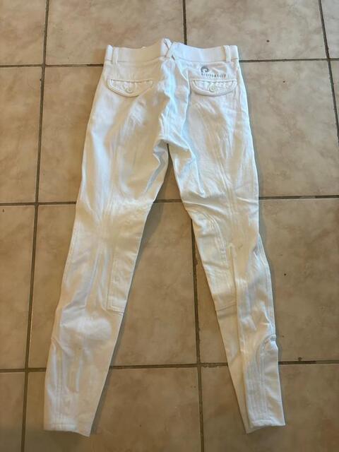 Pantalon Performance Carla Blanc/Bleu - Taille 34 - Neuf avec étiquette