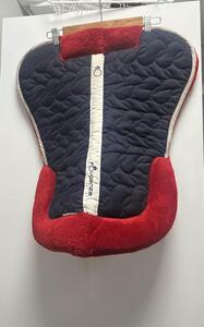amortisseurs rouge et bleu marine fouganza