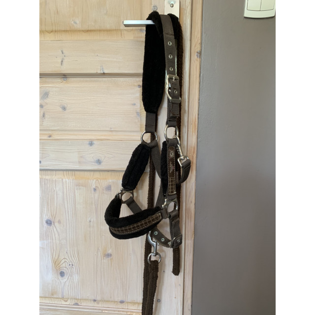 Licol fouganza fausse fourrure