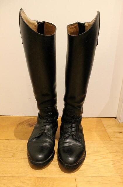 Bottes d'équitation Soubirac - CENTAURE bout rond cousu GY Noir
