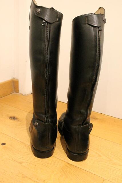 Bottes d'équitation Soubirac - CENTAURE bout rond cousu GY Noir