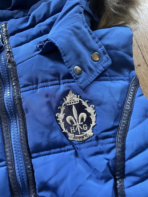 Doudoune Hervé Godignon taille S bleu sans manche