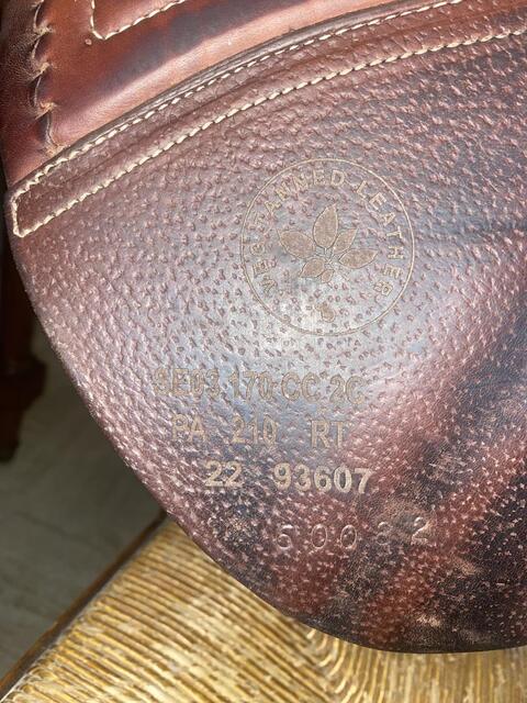 Selle cwd marron 17´