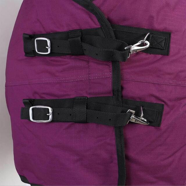 Couverture 200 gr Epplejeck bordeaux taille 135cm