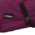 Couverture 200 gr Epplejeck bordeaux taille 135cm