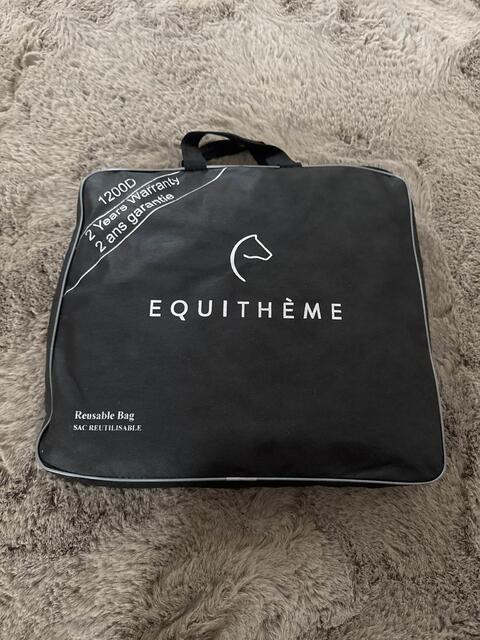 couvre rein équitheme imperméable et polaire 140 cm