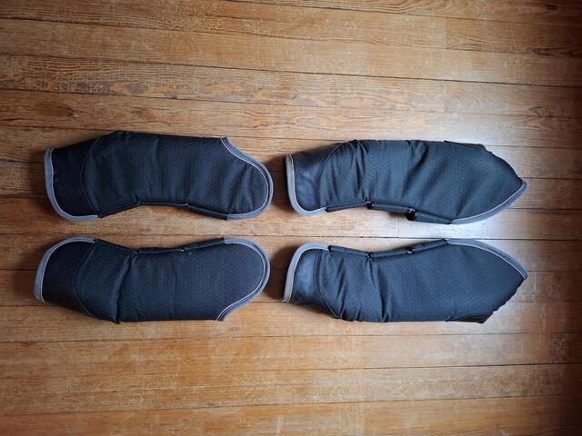Guêtres de transport Weatherbeeta larges languettes, set de 4 pièces