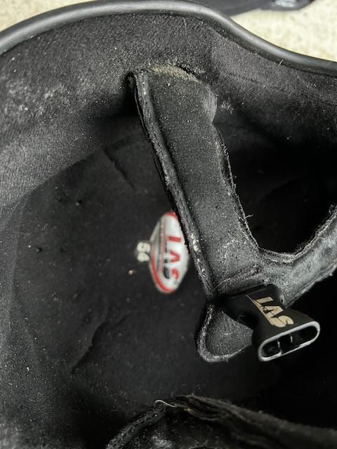 Casque de cross LAS Taille 54 + 2 toques