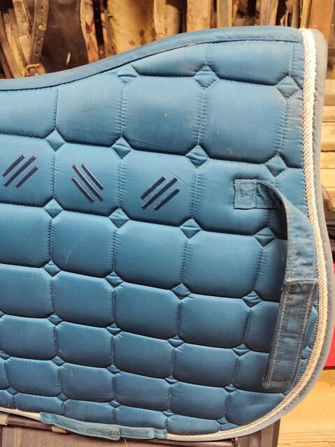 Tapis bleu canard