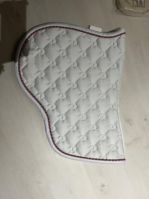 tapis blanc/rose