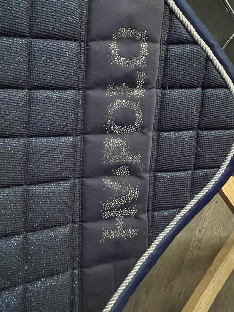 tamise hv.polo bleu pailleté
