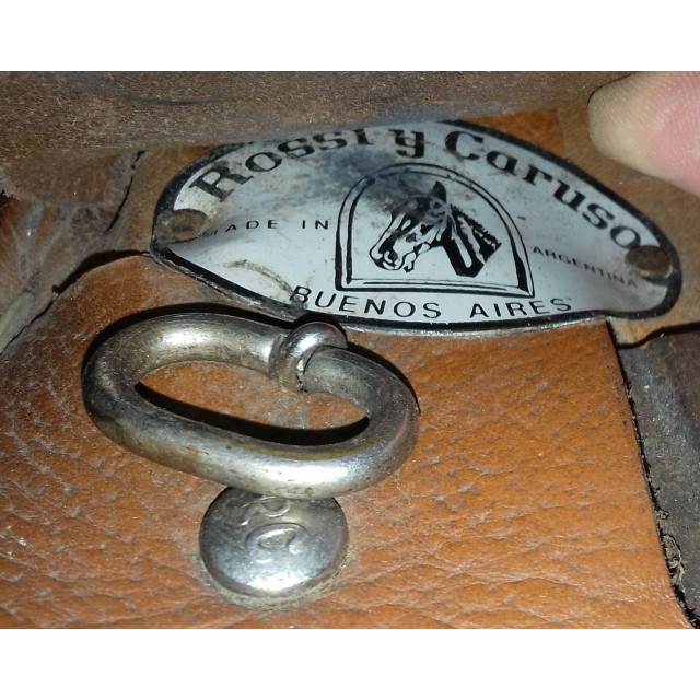 Selle mixte marron claire de marque argentine