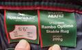 Couverture d'écurie Rambo Optimo Stable Rug