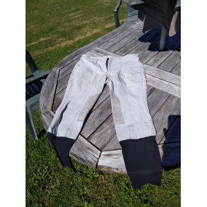 Pantalon carma gris clair