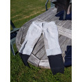 Pantalon carma gris clair