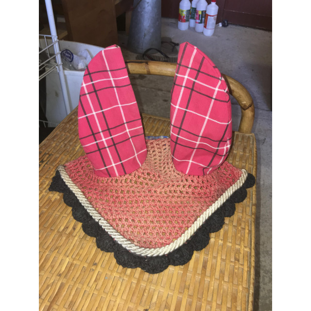 bonnet rouge taille poney