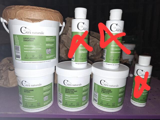 Produits cura naturale neufs