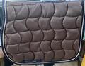 Tapis de selle greenfield marron