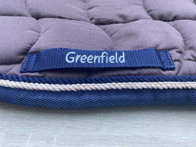 Tapis de selle greenfield marron