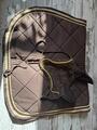 tapis + bonnet marron et liseré
