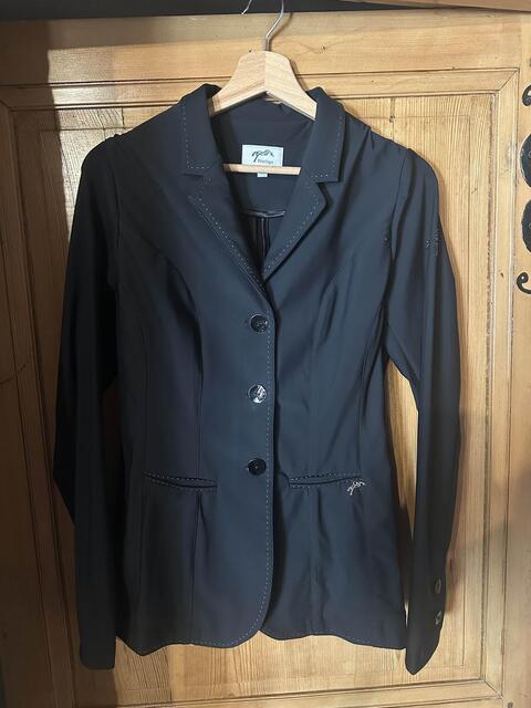veste de concours Pénélope noir/strass
